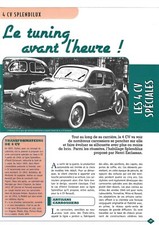 Fiche RENAULT 4CV Spéciale &