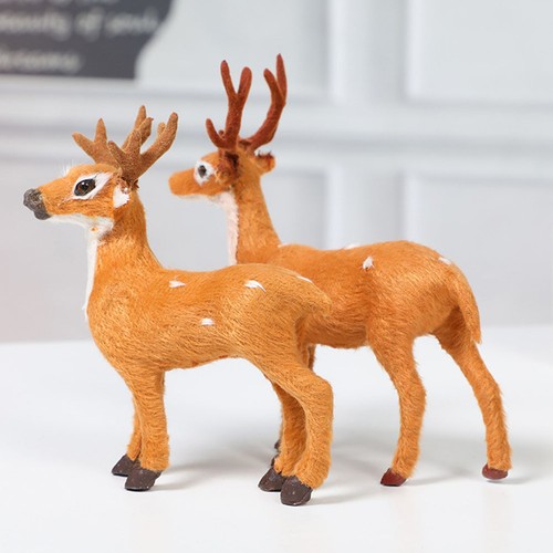 Simulation cerf noël - cerf,