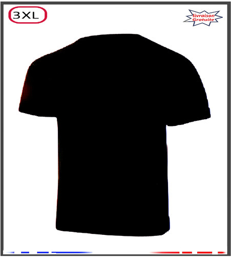Shirt 3xl noir modele - 3xl,