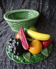 panier tressé coupe à fruits