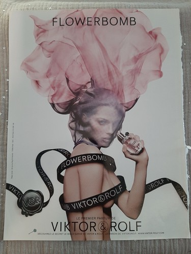 Publicité papier parfum - papier,
