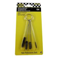 5X Mini Brosse Goupillon Nettoyage de Précision Nylon Pour Tuyau Tube Etc