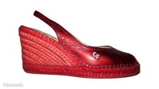 Espadrilles cuir rouge Charly Fox 37