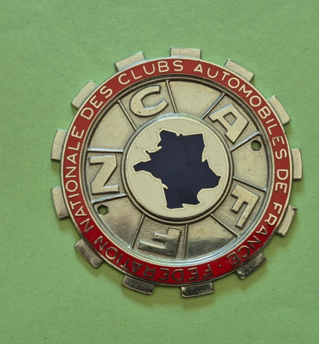 Badge calandre émaillé - de,