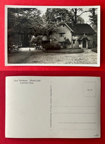 Photo postcard bad muskau - bad,