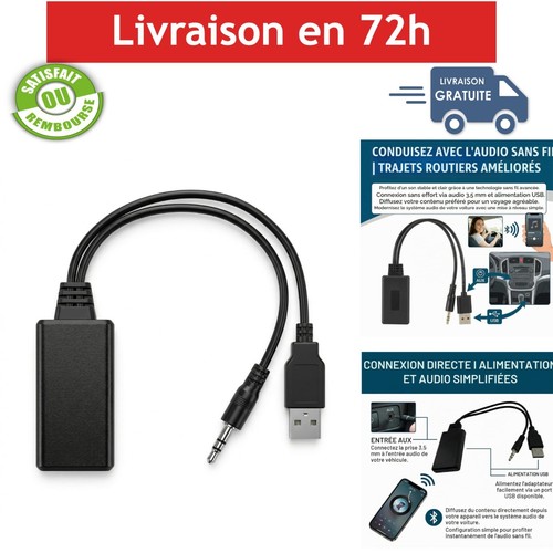 Adaptateur bluetooth voiture - adaptateur,