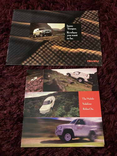 Isuzu trooper brochures - trooper, x2