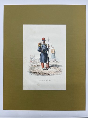 Lot gravures uniforme - gravures,