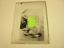 Une Plaque Positive sur  Verre : Gravure Dessin Scène Erotisme - 1900