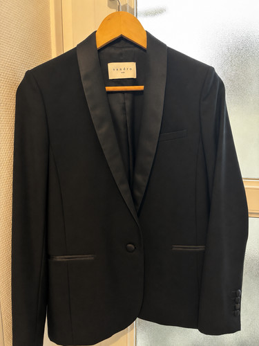Blazer smoking sandro noir - sandro,