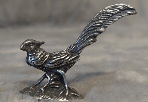 Faisan miniature étain - en,
