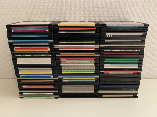 Gros lot 150 disquettes - lot, 3,5