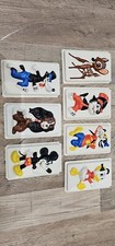 Lot De 7 Moules A Platre Disney Vintage
