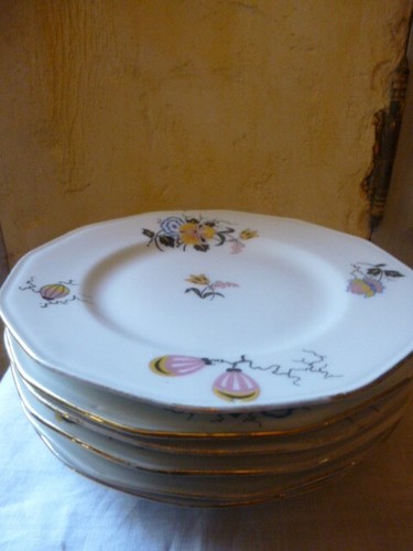 Assiettes dessert - 6,
