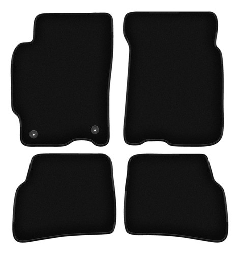 Tapis sol velours noir - de, en