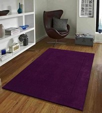 Nouveau tapis uni en pure