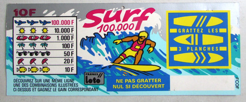Ancienne publicité cartonnée