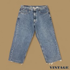 Jeans Croppés Délavés