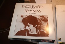 33 TOURS  PACO IBANEZ  CHANTE BRASSENS EN CASTILLAN