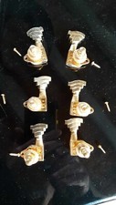Hagstrom grover imperial type gold tuners 3L x 3R for many models . Swede.HJ. HL