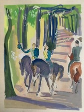 Horse Riding by Uzelac