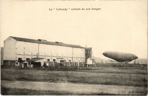 Aviation lebaudy hangar - aviation,