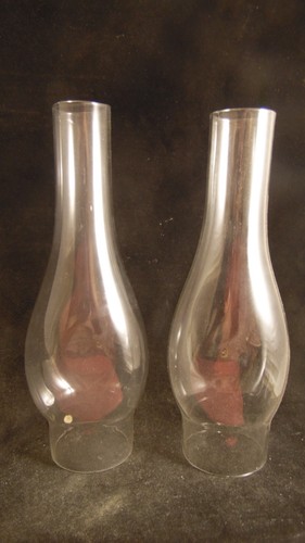 Lot verres lampe - 2, à