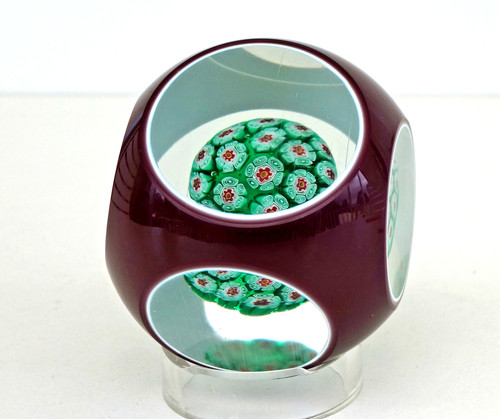 Boule presse papier overlay - papier,