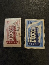 Timbre Europa N°1076-1077 Oblitéré