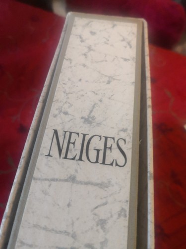 Livre art coffret neiges - livre, coffret,