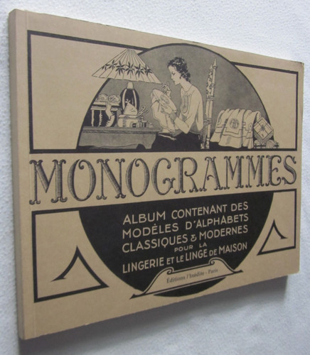 Broderie monogrammes album - broderie,