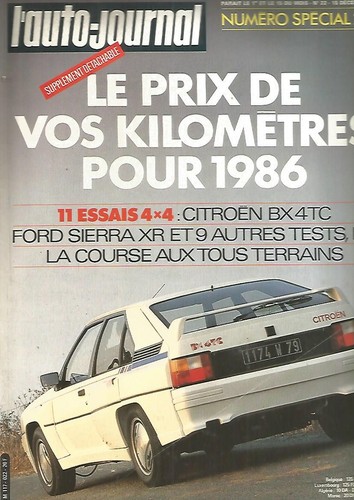 Auto journal 22 - journal, citroen