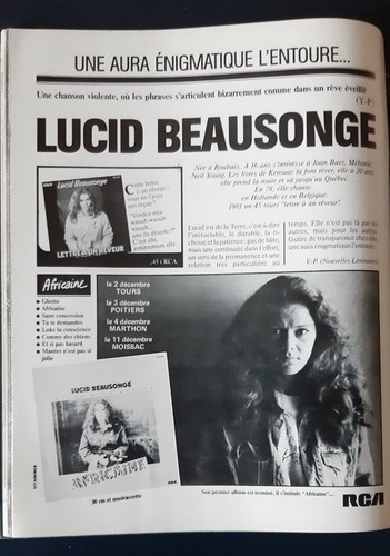 Publicité advert concert