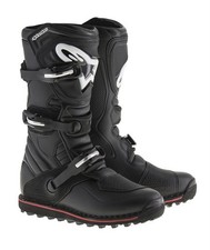 Bottes Alpinestars Tech T Trial Motocross Enduro Noires/Rouges 07 (40,5)