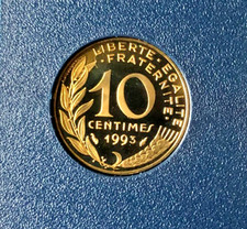Centimes 1993 fdc sortie - 10,