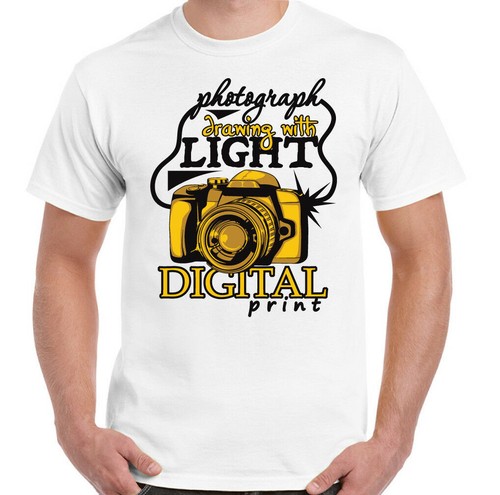 Photographie shirt dessin - t-shirt,