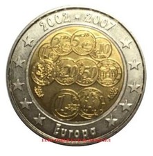 ESSAI Europe 2 Euro 202-2007 5ème Euro Anniversaire PROBE PROMO SEPTEMBRE