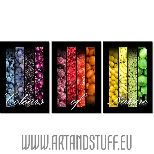 Colours nature tableau - of,