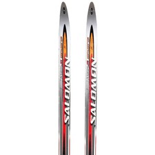 Ski de fond occasion junior Salomon Team Junior contagrip + fixation SNS Profil