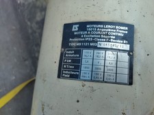 moteur courant continu 4.9KW