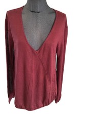 Très Beau Pull Léger Soie Cachemire Bordeaux Bash T2 Tbe