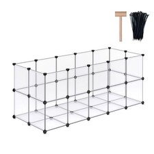 Cages pour cochons dInde, Parc pour Chiots, Parc pour Petits Animaux pour Lap...