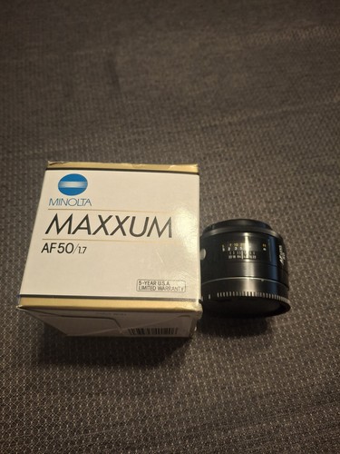 Minolta maxxum 50mm 1 - maxxum, af