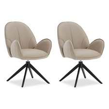Lot de 2 chaises de salle à
