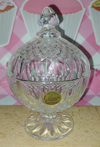Bonbonnière sucrier cristal - /,
