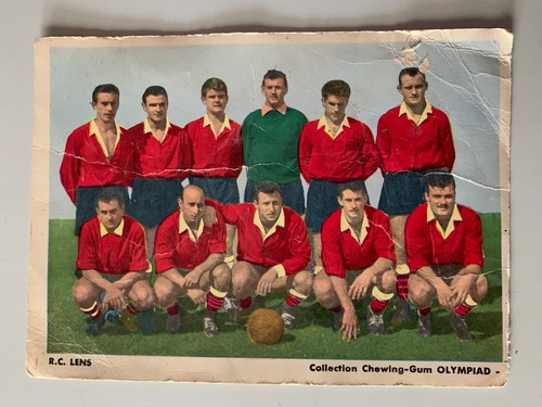 Ancienne carte football - ancienne,