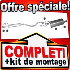 Ligne pot d'échappement pour