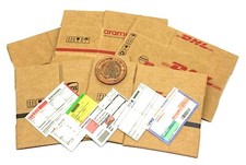 Poupées Maison Carton Boîtes Set 5 Paquet Plat 1:12 Échelle Accessoire Boutique