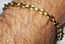 Bracelet plaqué maillons - plaqué, or