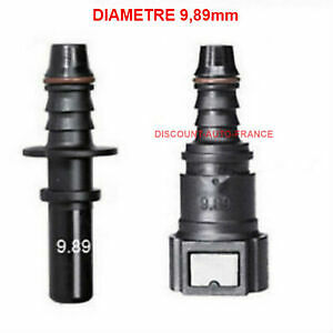 Raccord connecteur durite